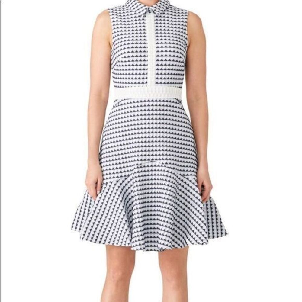 SHOSHANNA Salome Fit- flare Shirt Sleeveless Dress US 6